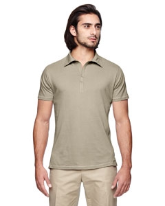 econscious EC2505 Men&#39;s 4.4 oz., 100% Organic Cotton Jersey Short-Sleeve Polo