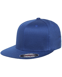 Flexfit 6297F Wooly Twill Pro Baseball On-Field Shape Cap with Flat Bill