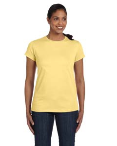Hanes 5680 Ladies&#39; 5.2 oz. ComfortSoft&#174; Cotton T-Shirt