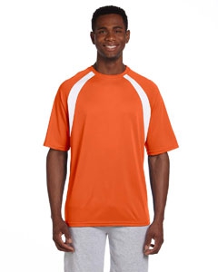 Harriton M322 4.2 oz. Athletic Sport Colorblock T-Shirt