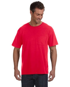 LAT 6903 Fine Jersey Pocket T-Shirt