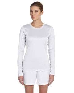 New Balance N9119L Ladies&#39; Tempo Long-Sleeve Performance T-Shirt