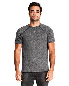 Next Level 2050 Men&#39;s Mock Twist Short-Sleeve Raglan T-Shirt