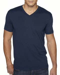 Next Level 6440 Men&#39;s Premium Fitted Sueded V-Neck Tee