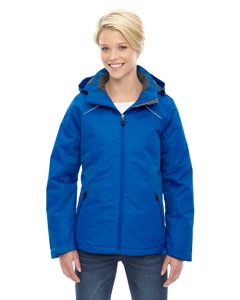 North End 78197 Ladies&#39; Linear Insulated Jacket with Print