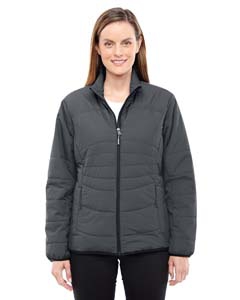 North End 78231 Ladies&#39; Resolve Interactive Insulated Packable Jacket