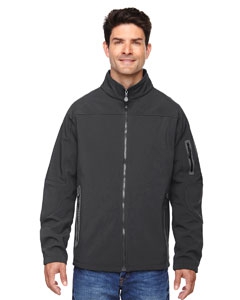 North End 88138 Men&#39;s Three-Layer Fleece Bonded Soft Shell Technical Jacket