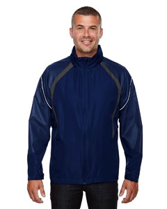 North End 88168 Men&#39;s Sirius Lightweight Jacket with Embossed Print