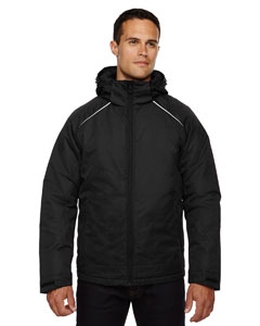 North End 88197 Men&#39;s Linear Insulated Jacket with Print