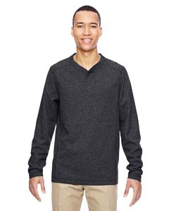 North End 88221 Men&#39;s Excursion Nomad Performance Waffle Henley