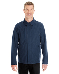 North End NE705 Men&#39;s Edge Soft Shell Jacket with Fold-Down Collar
