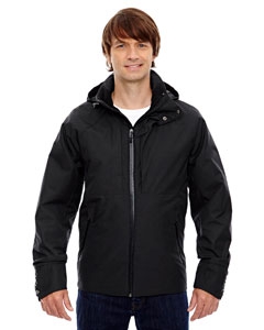 North End Sport Blue 88685 Men&#39;s Skyline City Twill Insulated Jacket with Heat Reflect Technology