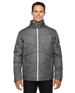 North End Sport Blue 88698 Men&#39;s Avant Tech M&#233;lange Insulated Jacket with Heat Reflect Technology