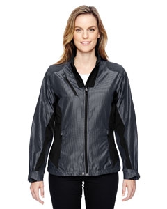 North End Sport Red 78807 Ladies&#39; Interactive Aero Two-Tone Lightweight Jacket