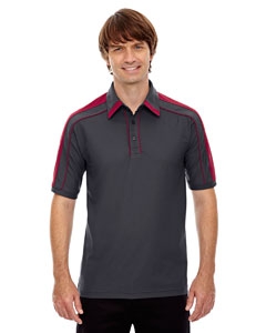 North End Sport Red 88648 Men&#39;s Sonic Performance Polyester Piqu&#233; Polo