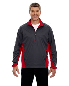 North End Sport Red 88656 Men&#39;s Paragon Laminated Performance Stretch Wind Shirt
